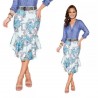 Saia Estampada Titanium